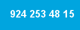 924 253 48 15 924 253 48 15